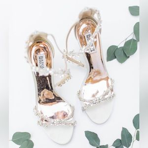 Badgley Mischka wedge womens 8.5